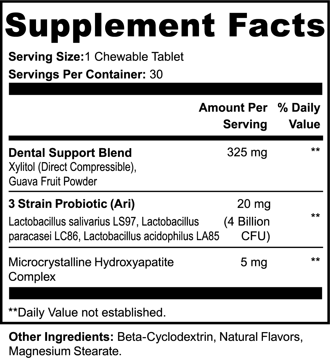 PerlaSyn - Oral Synbiotic System