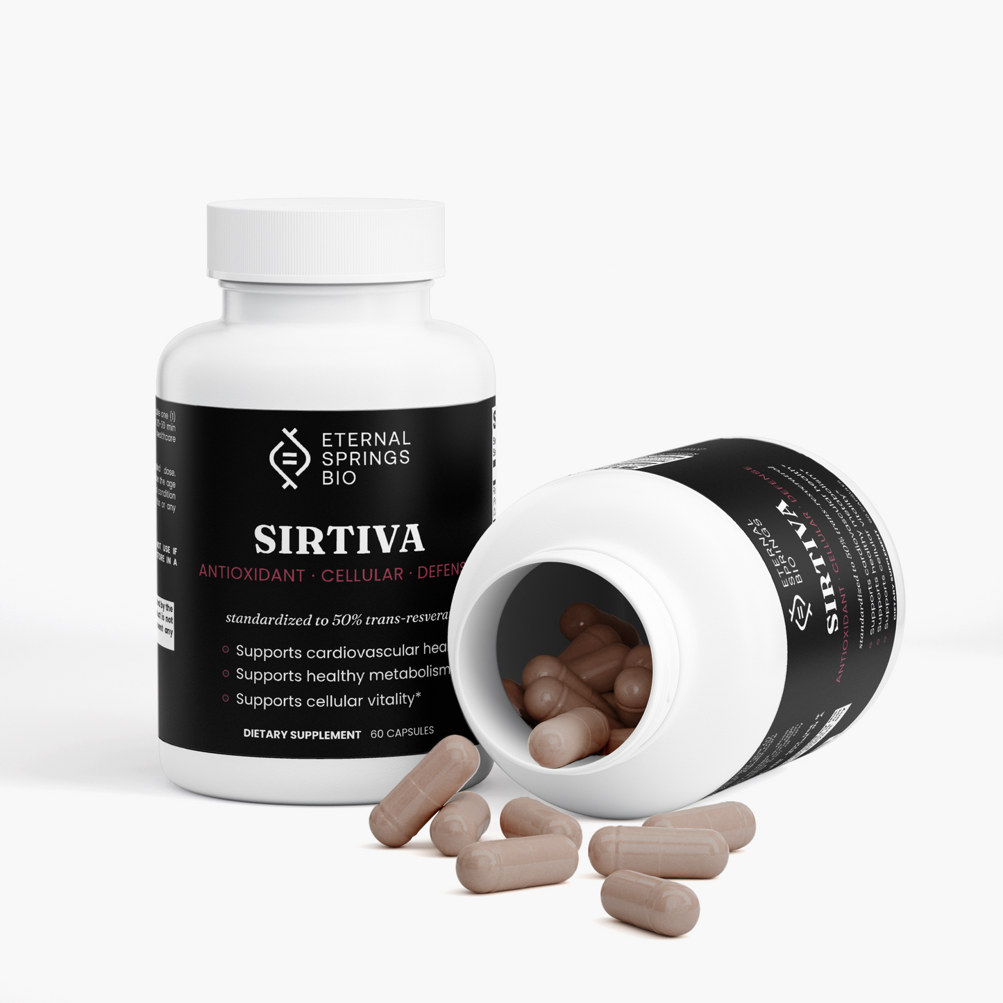 Sirtiva Resveratrol 50% 600mg
