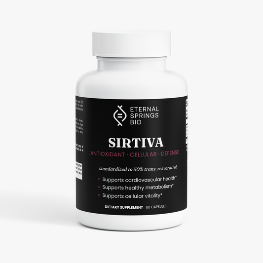 Sirtiva Resveratrol 50% 600mg