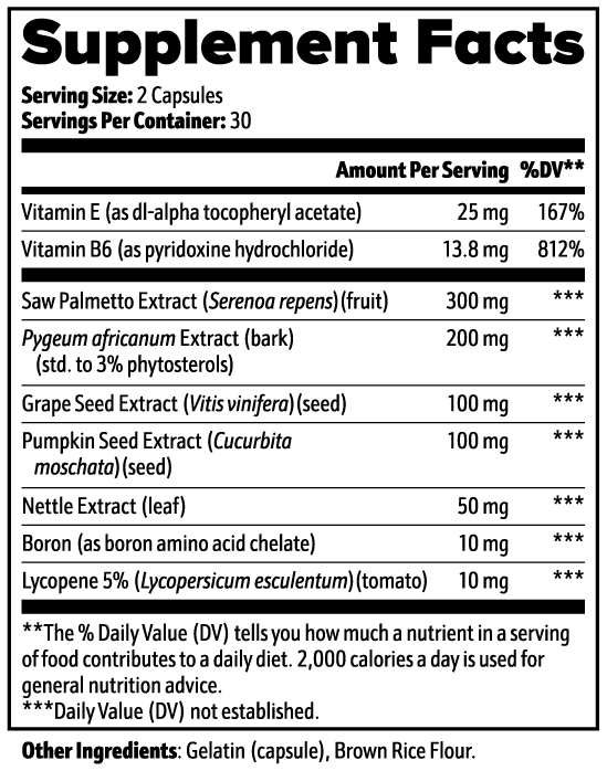 PalmettoCore - Prostate & Urinary Support