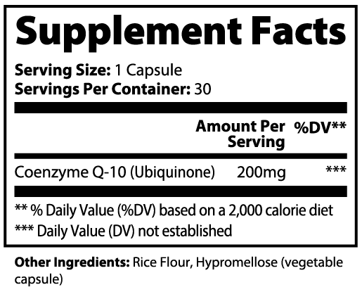 CoQ10 Cellular Biofuel